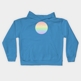 Starry Night Rainbow Pride Kids Hoodie